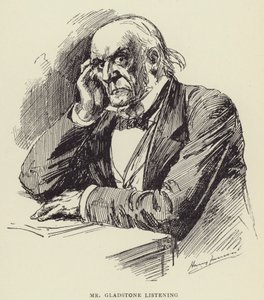 グラッドストーン氏 作： Harry Furniss