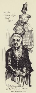 ハワードポール夫人 作： Harry Furniss