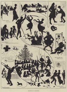 シルエットのシャクスピア 作： Harry Furniss