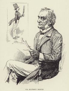 リチャード・メイン卿 作： Harry Furniss