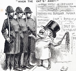 猫がいないとき 作： Harry Furniss