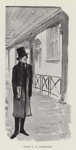 若いWEグラッドストーン 作： Harry Furniss