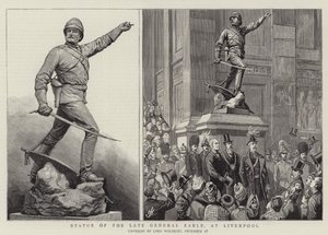 後期アール将軍の像、リバプール 作： Harry Hamilton Johnston