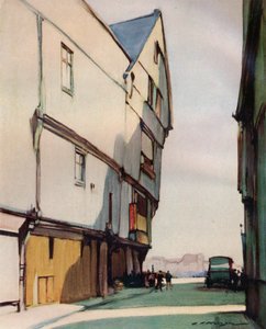 「古い建物」、c1933 作： Harry Tittensor