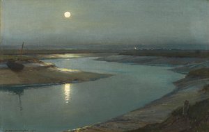 Coastwise Lights、1923年頃（キャンバスボードに油彩） 作： Harry van der Weyden