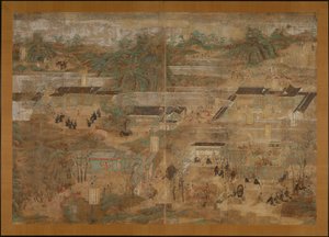 聖徳太子絵伝 作： Hatano Chitei