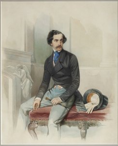 アレクセイ・アルカディエビッチ・ストリピン・モンゴの肖像1816-1858、1845