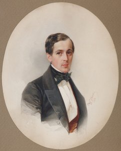 フョードル・ニコラエビッチ・チェリシェフの肖像1811-1881、1851