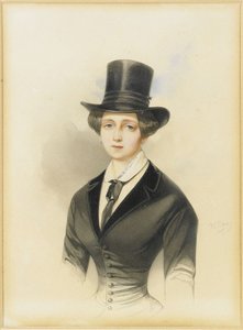 ロシアの大公爵夫人キャサリンミハイロフナの肖像1827-1894、1847 作： Hau
