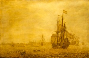 オランダ船Eendracht 作： Heerman Witmont