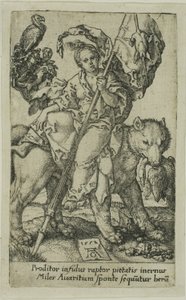 悪徳からの貪欲 作： Heinrich Aldegrever