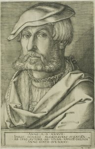 ハインリヒ・アルデグレーバー 35歳 作： Heinrich Aldegrever