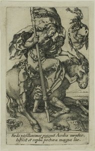 悪徳からの怠惰 作： Heinrich Aldegrever