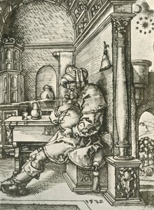 ジェイコブはジョセフの夢について瞑想している、1532年、1908年。