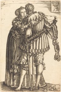 大規模なウェディング ダンサー 作： Heinrich Aldegrever
