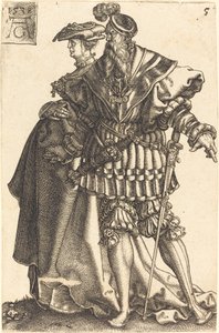 大規模なウェディング ダンサー 作： Heinrich Aldegrever