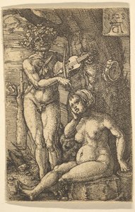 オルフェウスとエウリュディケ、1528年。