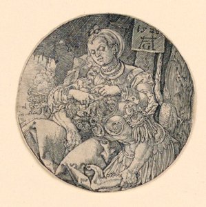サムソンとデリラ 作： Heinrich Aldegrever