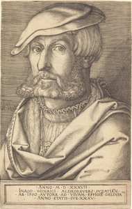 自画像 作： Heinrich Aldegrever