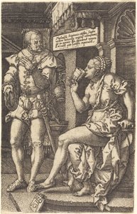ソフォニスバ、1553年。 作： Heinrich Aldegrever