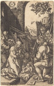 降誕 作： Heinrich Aldegrever
