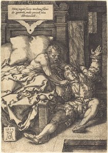 厳しい父 作： Heinrich Aldegrever