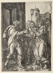 ロトの物語 作： Heinrich Aldegrever