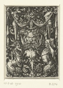 グロテスクな表面装飾 作： Heinrich Aldegrever