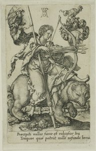 悪徳からの怒り 作： Heinrich Aldegrever