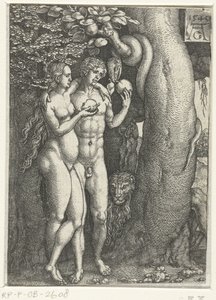 人間の堕落 アダムとイブの歴史（シリーズタイトル） 作： Heinrich Aldegrever
