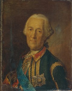 フィールドの元帥と政治家の肖像バークハルト・クリストフ・フォン・ミュニッヒ1683-1767、1764 作： Heinrich Buchholz