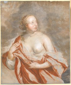 苦悩する女性、体の半分 作： Heinrich Dittmers