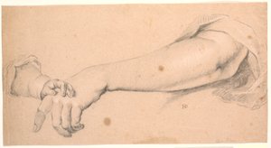 習作: 子供の手が載っている女性の腕 作： Heinrich Dittmers