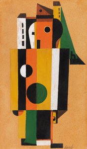 出会い、1925年。 作： Heinrich Hoerle