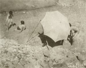 Der Malschirm II、1909以前、1911年以降に印刷（グラビア） 作： Heinrich Kuhn