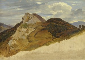 チヴィテッラ、1822年（キャンバスに紙に油彩） 作： Heinrich Reinhold
