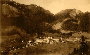 南からのエタール修道院、バイエルン、ドイツ、c1922。 作： Heinrich Sting