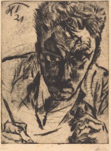 自画像 作： Heinrich Tischler