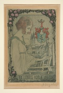 ブックプレート 作： Heinrich Vogeler