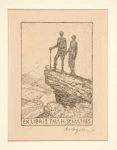 ブックプレート 作： Heinrich Vogeler