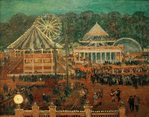 ゴーリキーセントラルパークオブカルチャーアンドレジャー、1933年。 作： Heinrich Vogeler