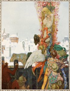 ハンス・クリスチャン・アンデルセンのパブ、テイルズのワイルド・スワンズ。 1911 作： Heinrich and Urban Lefler