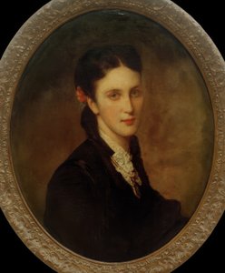 Karoline von Liebiegの肖像、1868年