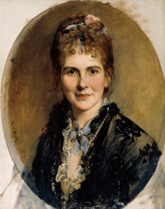 若い女性のバスト 作： Heinrich von Angeli