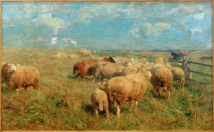 期待を込めて 作： Heinrich von Zügel