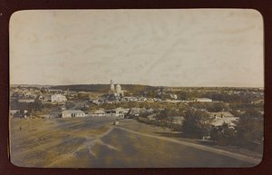 第一次世界大戦：「1914年から1916年のドイツ軍侵攻時のウクライナ。ラキトノエの風景（モノクロ写真