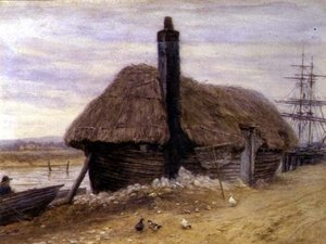 ドライドック 作： Helen Allingham