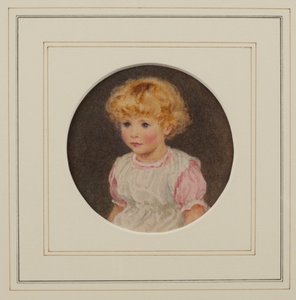 ヘンリー・アリンガム3歳（水彩・紙 作： Helen Allingham