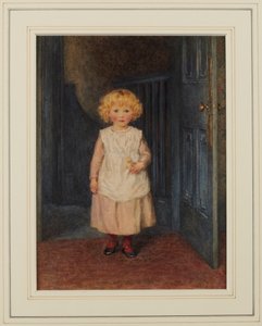 ヘンリー・アリンガム3歳（水彩・紙 作： Helen Allingham