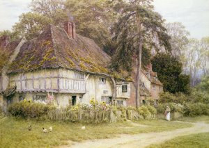 シックスベル、ホリングボーン、ケント 作： Helen Allingham